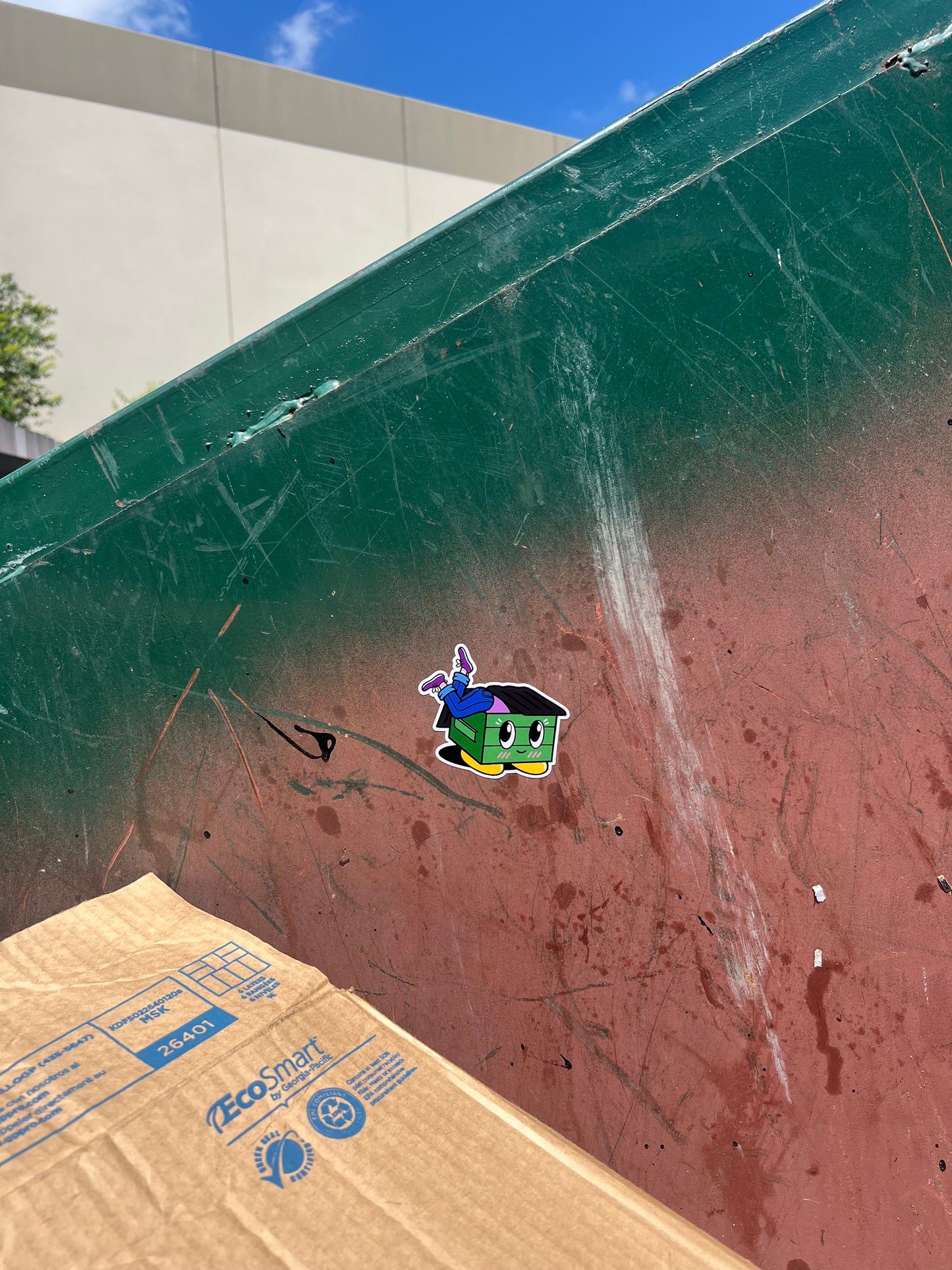 Dumpster Diver Sticker
