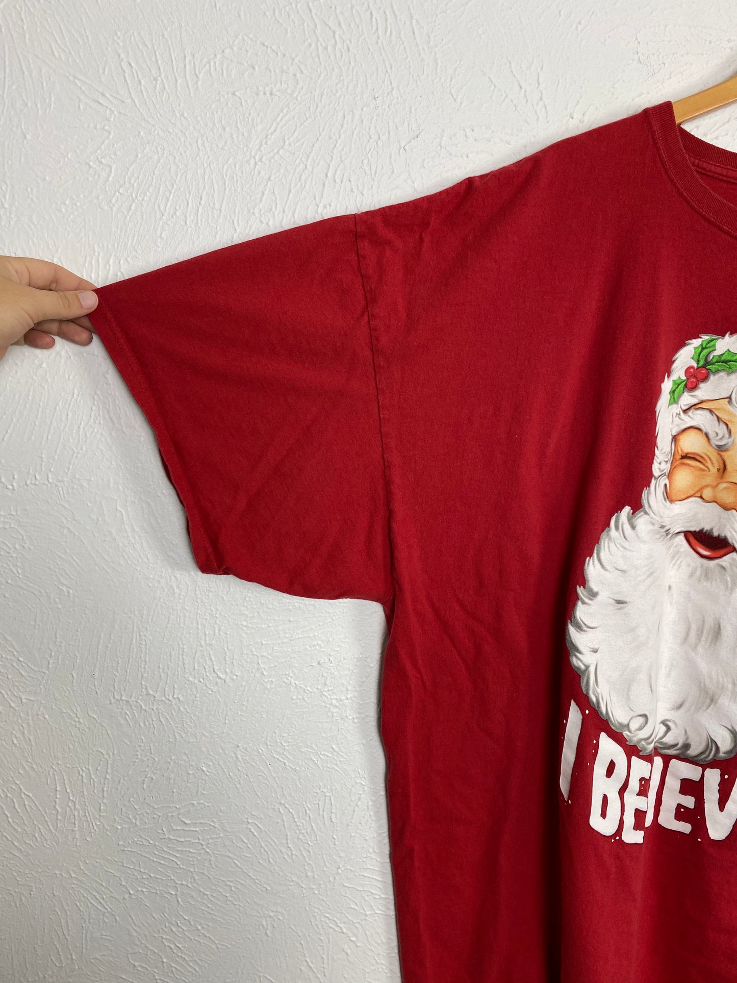 I Believe Santa Graphic Tee 3X