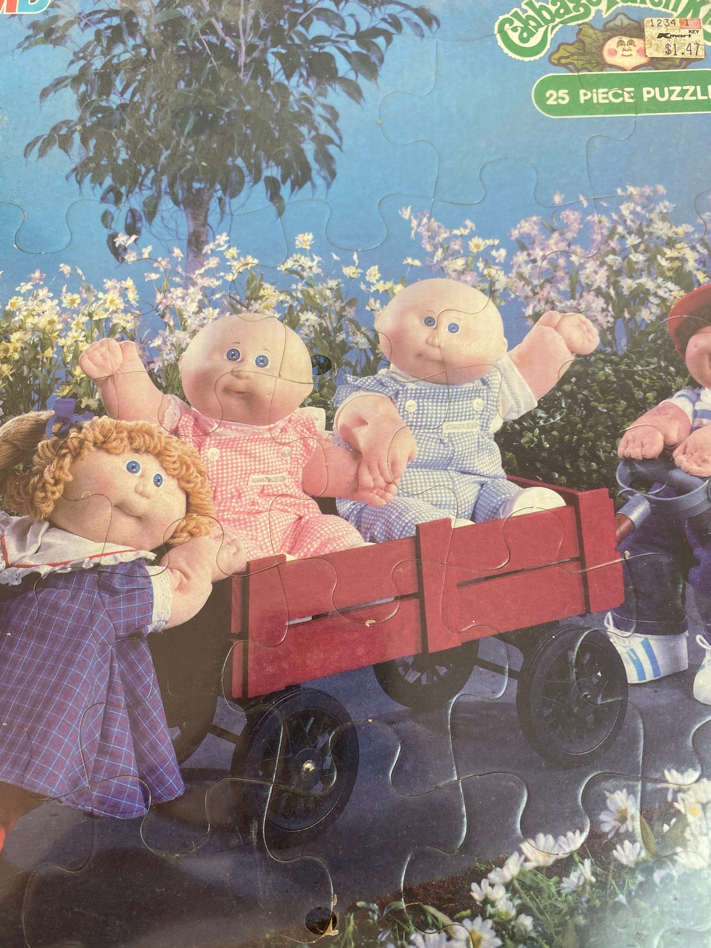 Vintage 25 Piece Cabbage Patch Puzzle