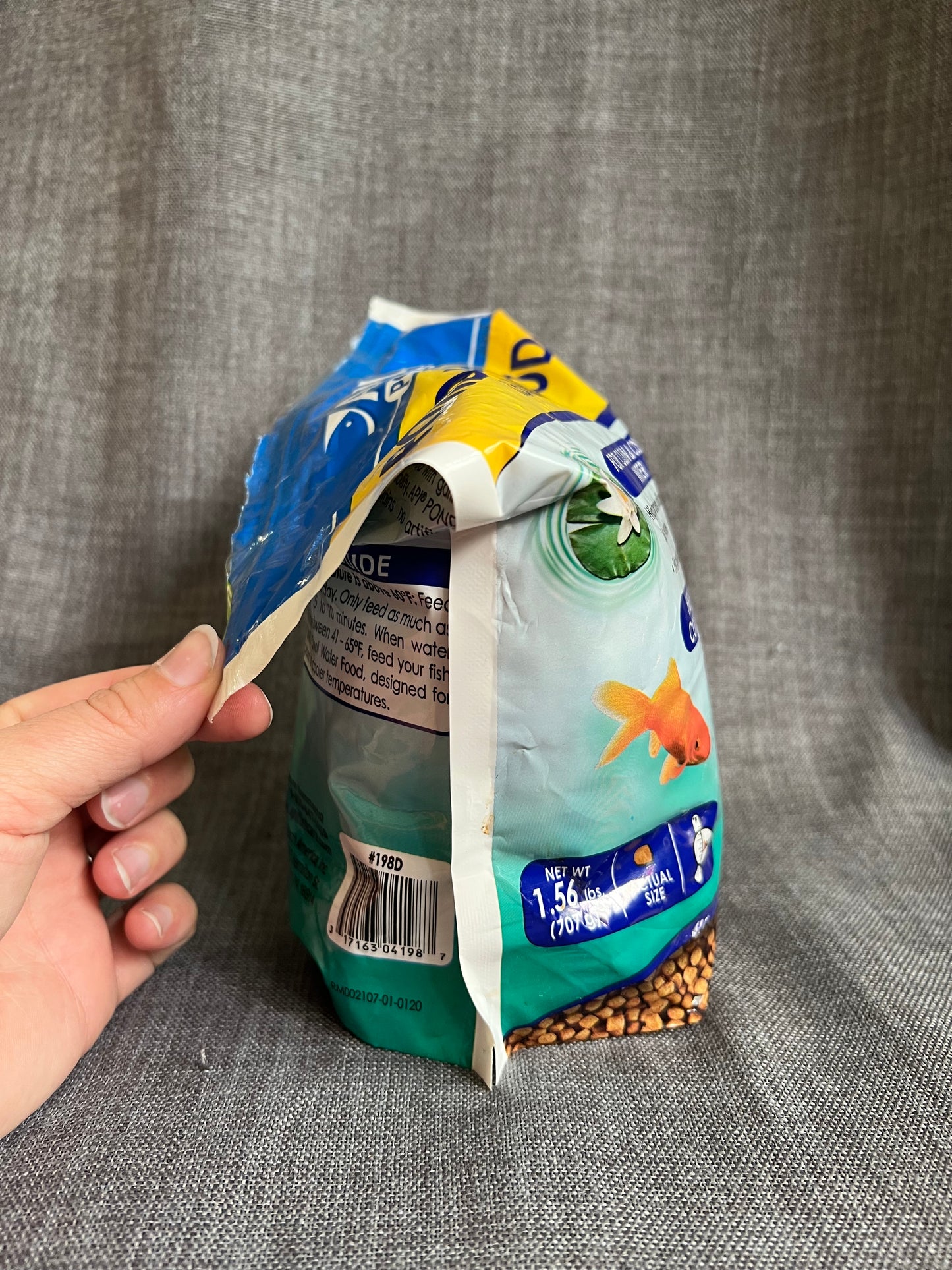 Pond Fish Food - Opened