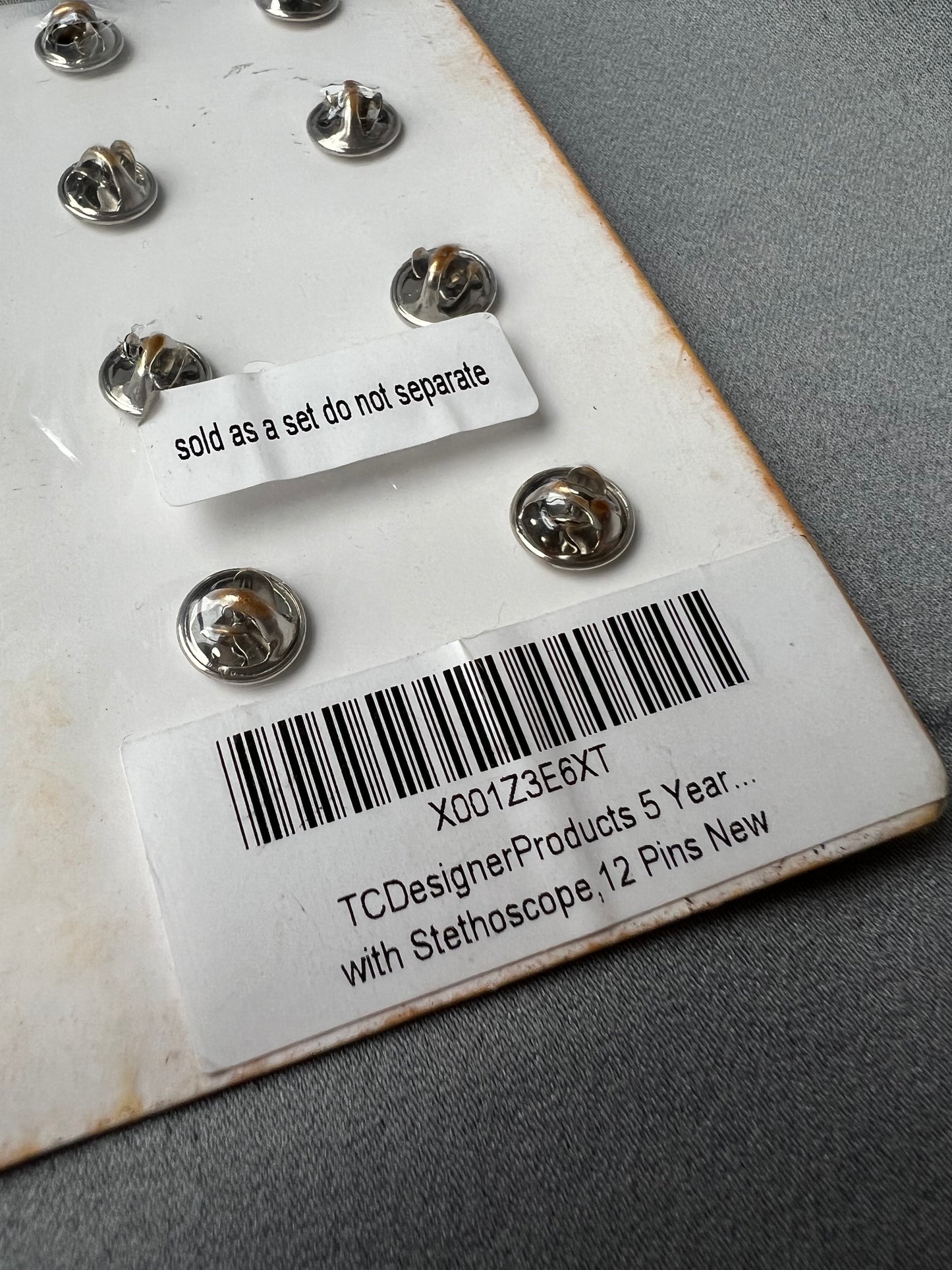 Pack of 12 Healthcare Pins