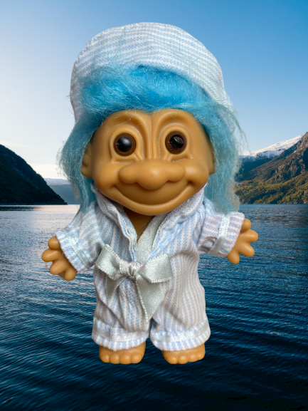 Russ Troll with Blue Hair Outfit – breafkast's online yard sale