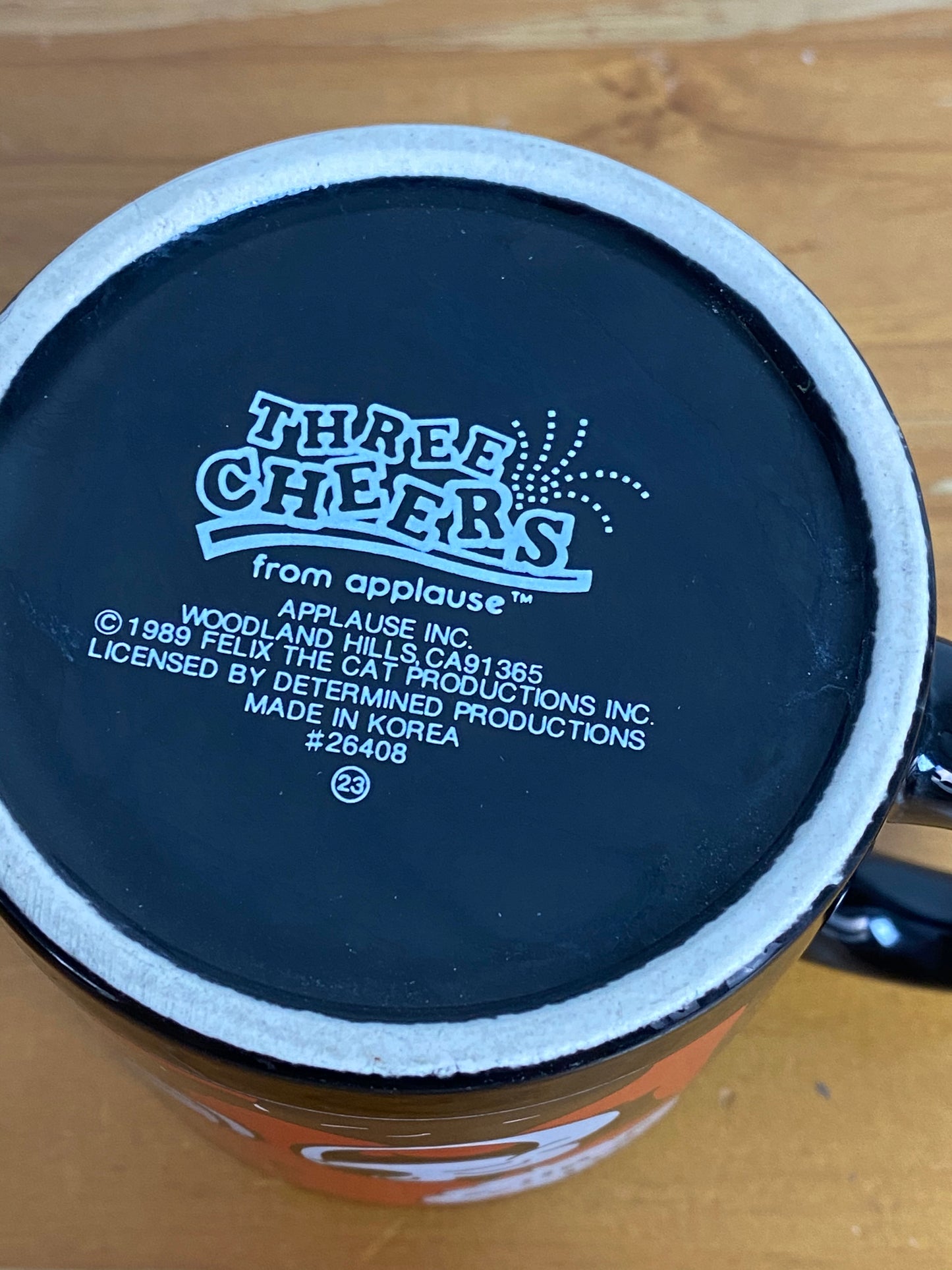 Vintage Felix the Cat Birthday Mug