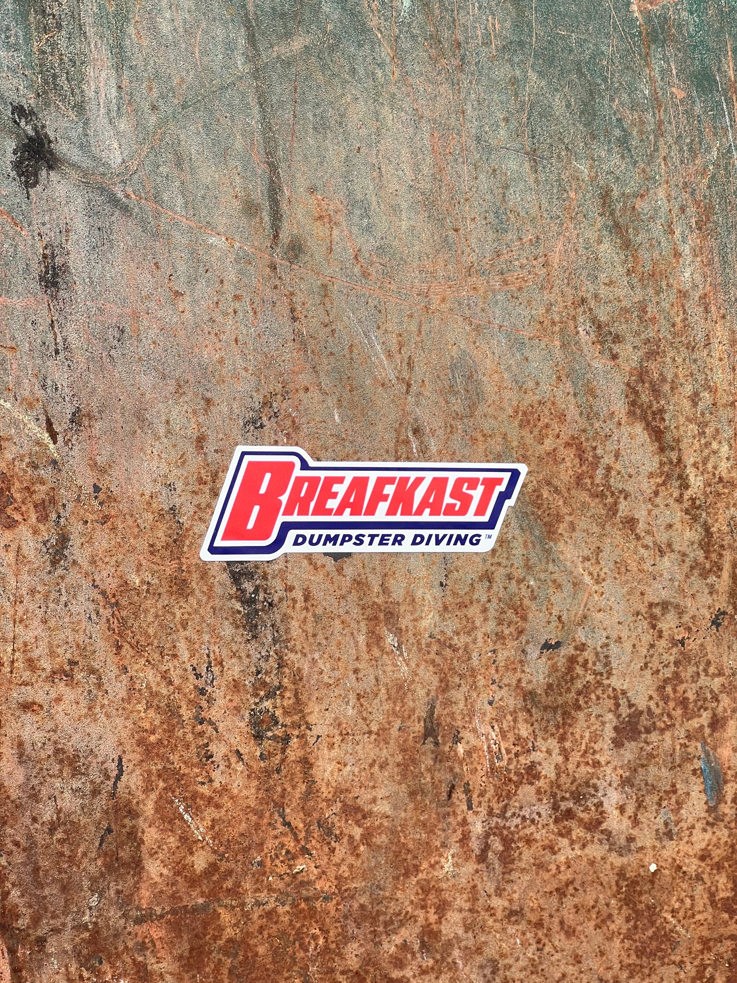 Breafkast Dumpster Diving Sticker