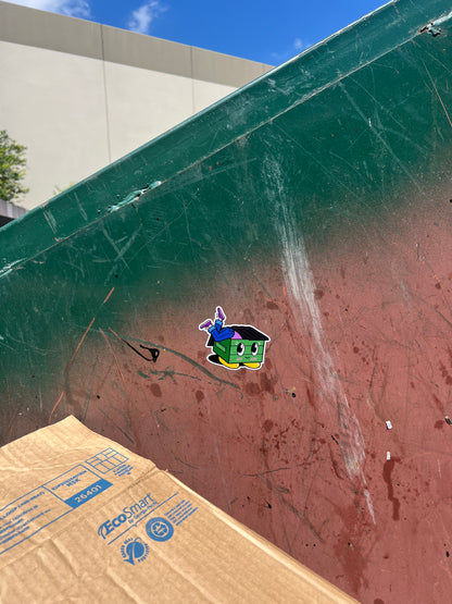 Dumpster Diver Sticker