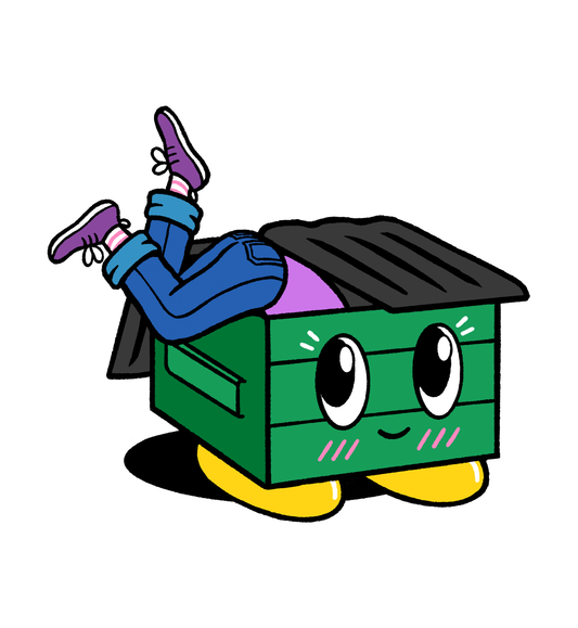 Dumpster Diver Sticker