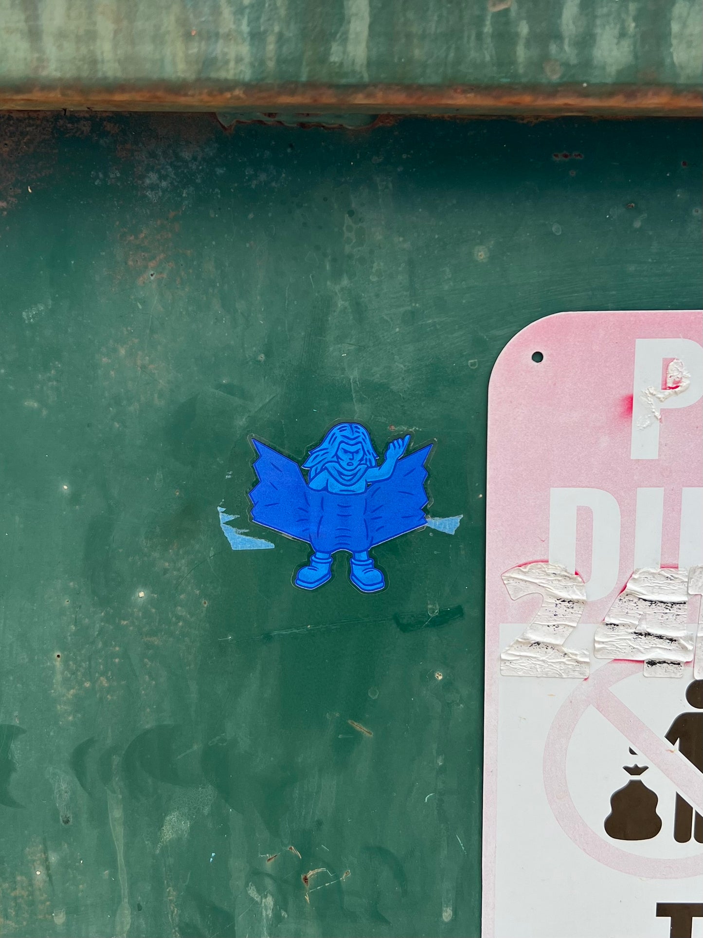 Dumpster Guardian Sticker