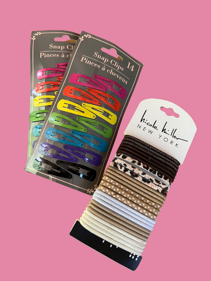 Hair Clip & Tie Bundle