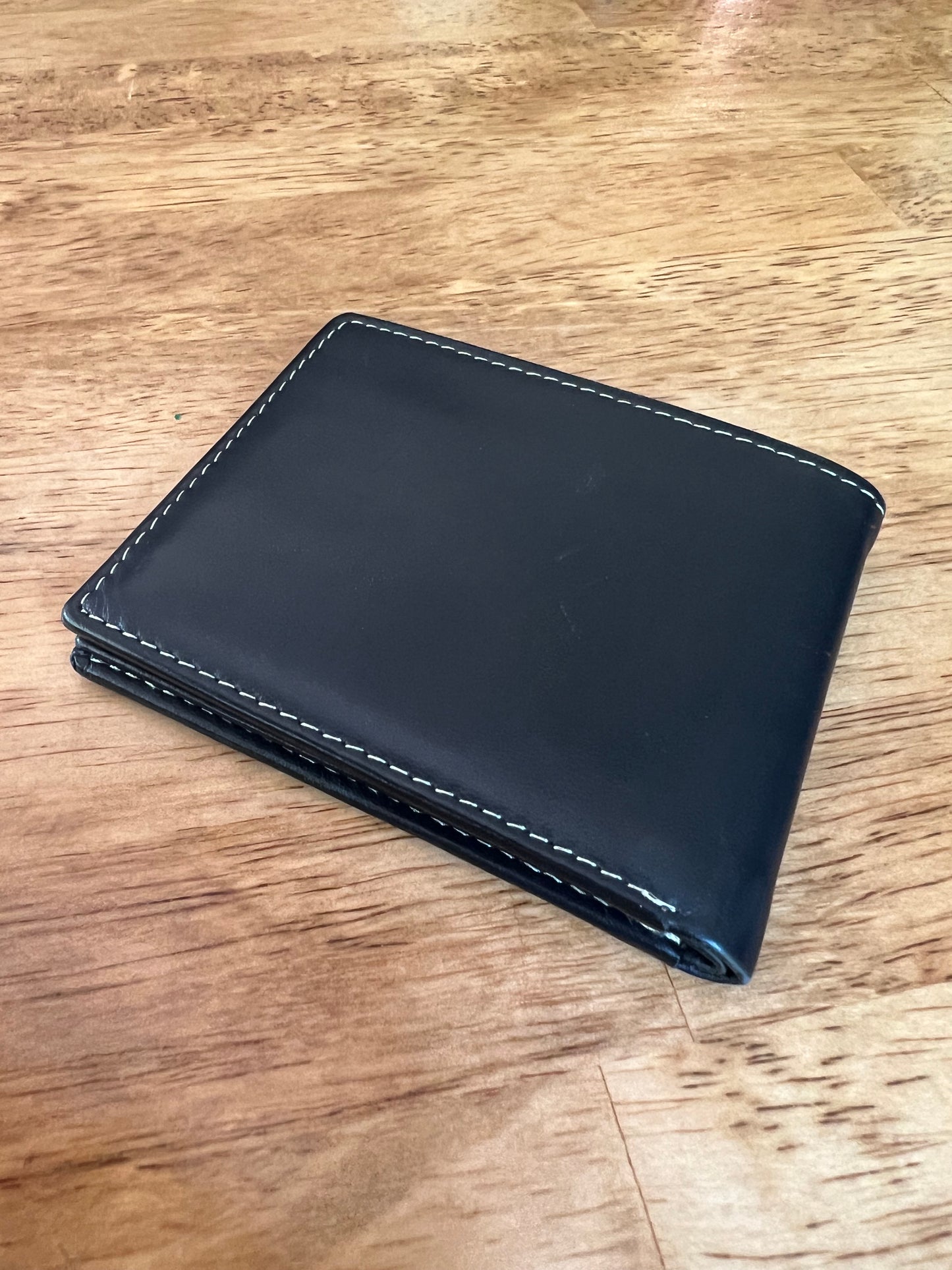 Black Leather Timberland Wallet