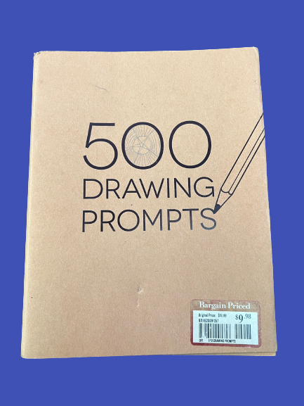 500 Drawing Prompts Book