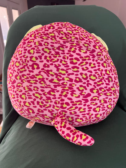 Ty Pink Leopard Plush