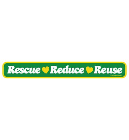 Rescue, Reduce, Reuse Sticker