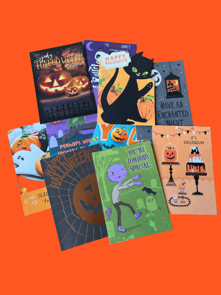 25 Misc. Halloween Cards