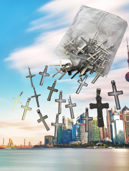 Lot of Cross Pendants