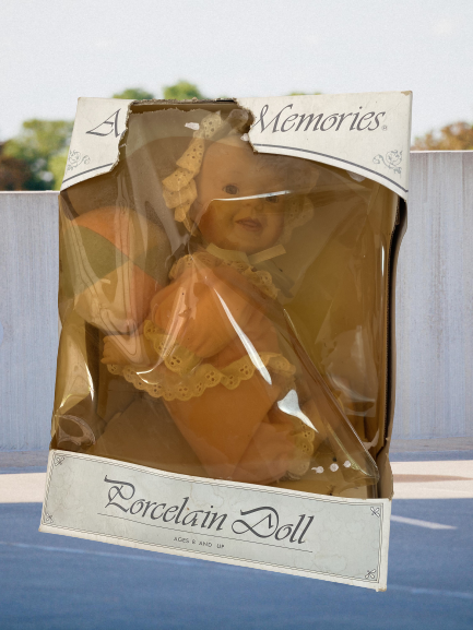 Vintage Adorable Memories Porcelain Doll