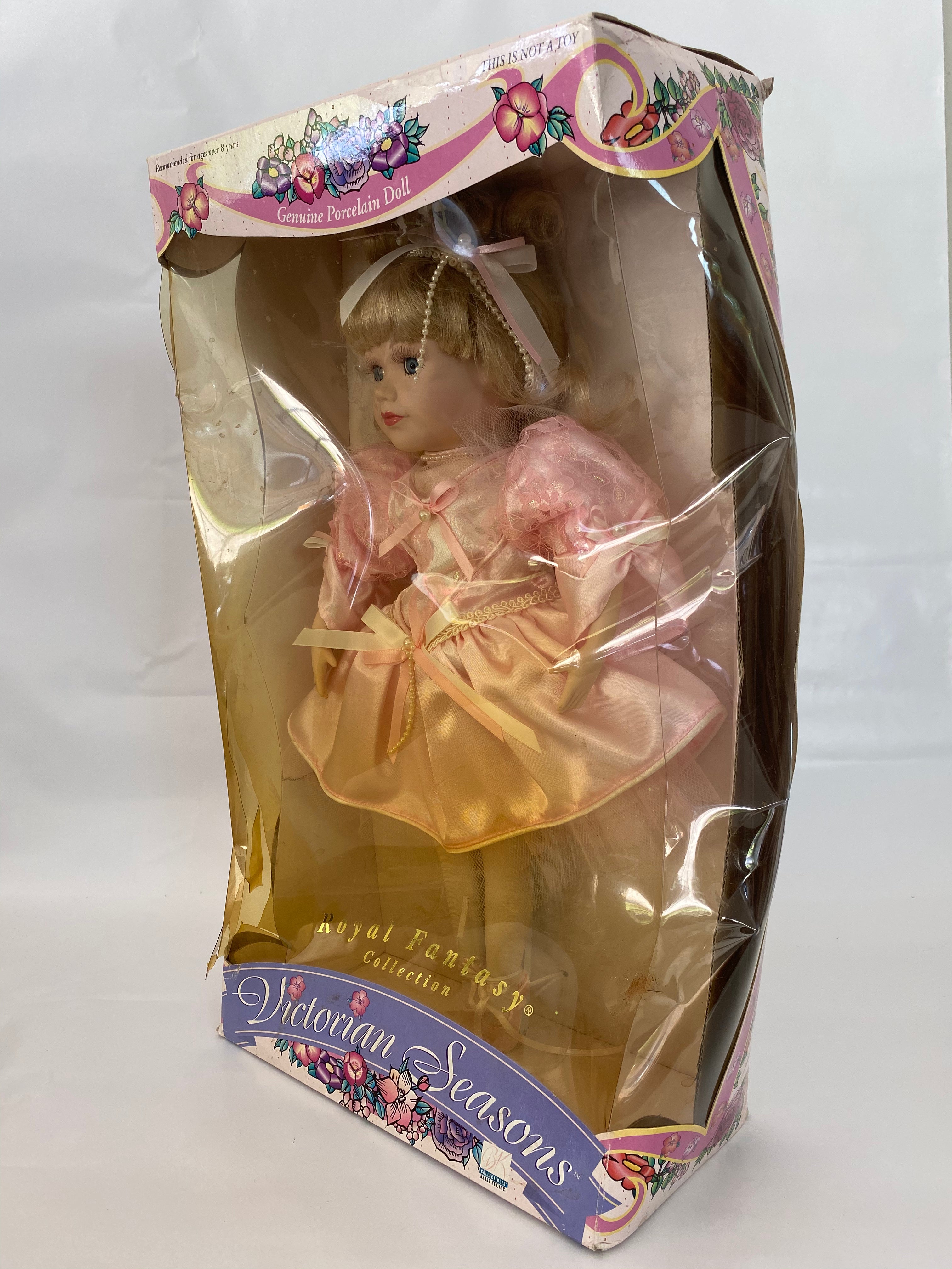 Victorian seasons cheap porcelain doll