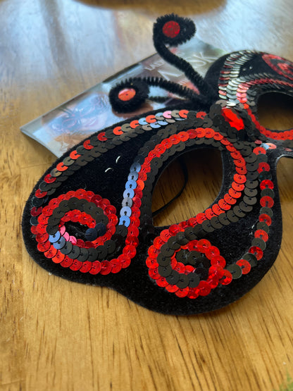 Lady Bug Sparkly Eye Masque