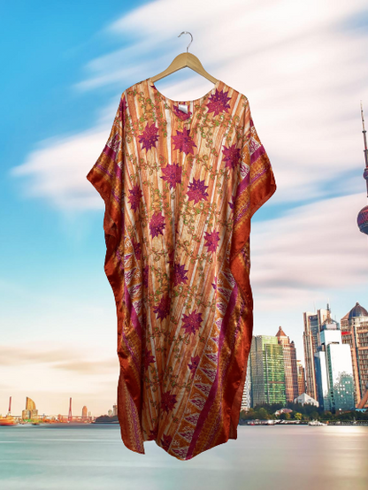 Premier Intimates Floral Kaftan Dress