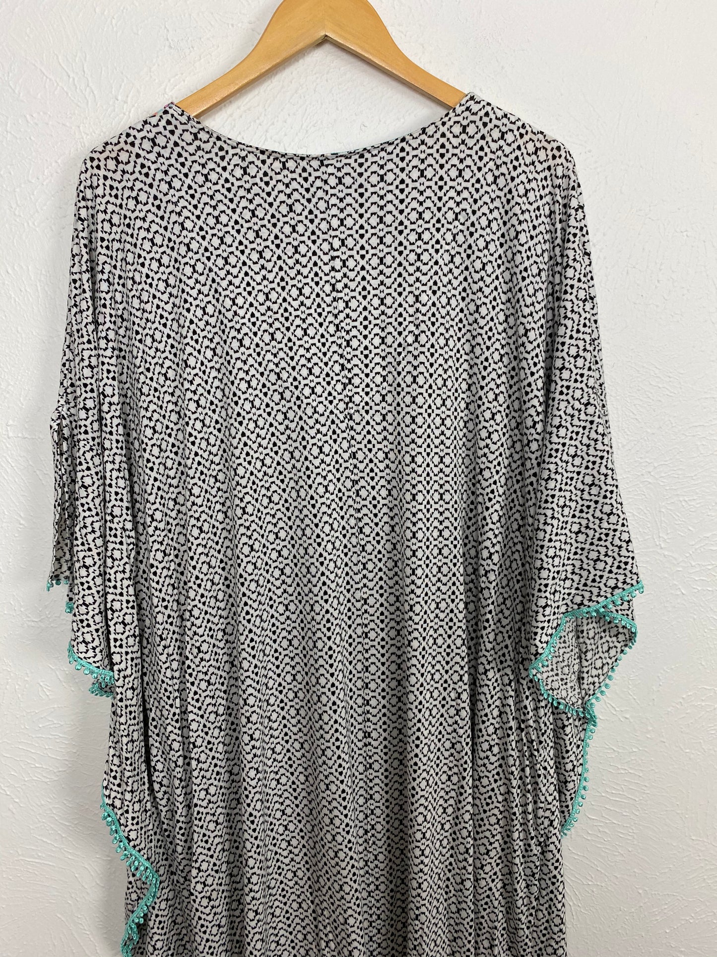 Ellen Tracy 3X Mumu Kaftan Dress