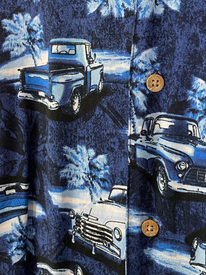 Puritan Automobile Hawaiian Button Up