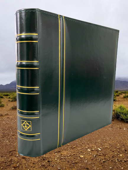 Dark Green Photo / Postcard Album