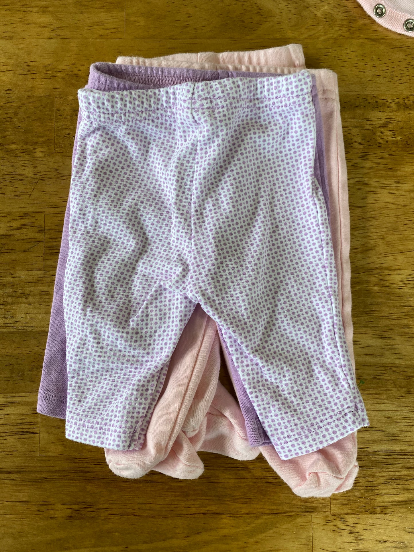 Bundle of Newborn Onesies + Leggings