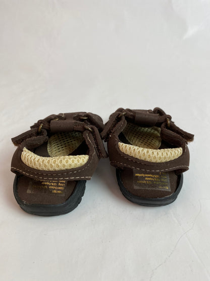 Tiny Brown Sandals Size 2