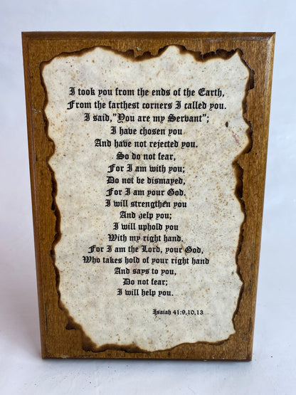 Wooden Bible Verse Plaques