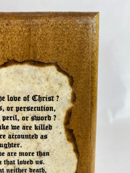 Wooden Bible Verse Plaques