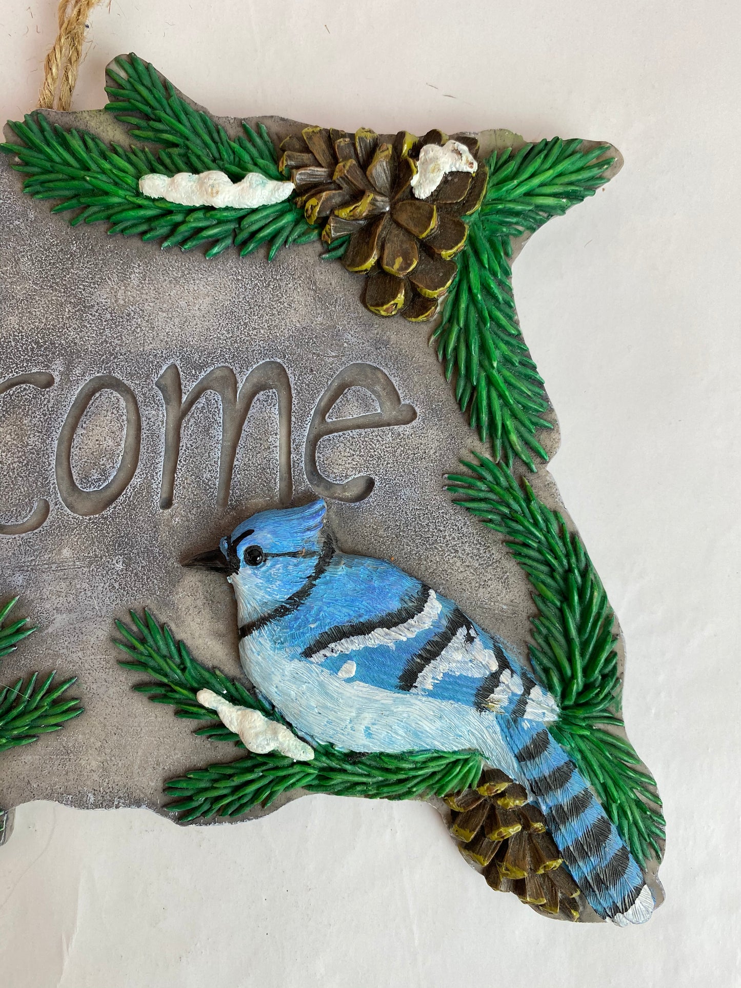 Wintry Welcome Hanging Wall Decor