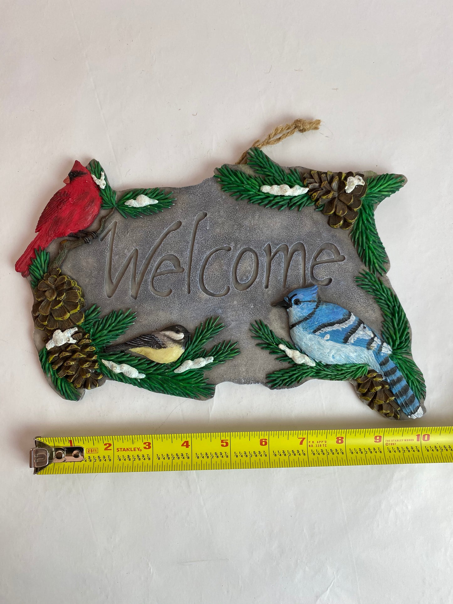 Wintry Welcome Hanging Wall Decor