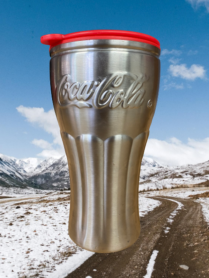 Coca-Cola Metal Thermos