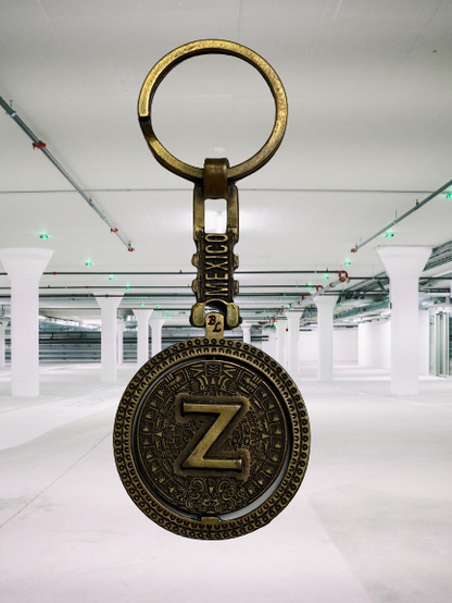 Mexico Tourist Keychain with "Z"
