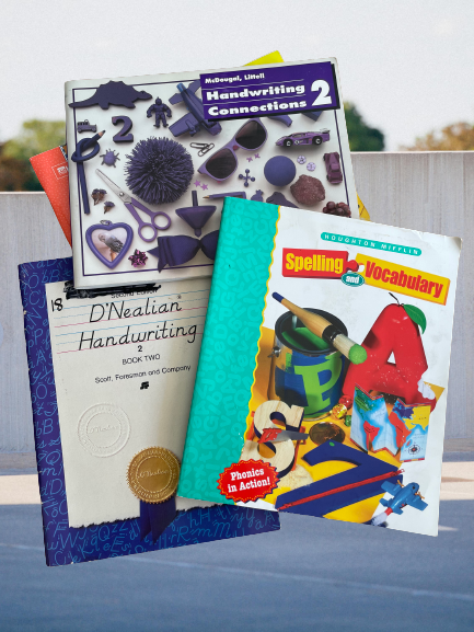 4 Educational Work Books for Children