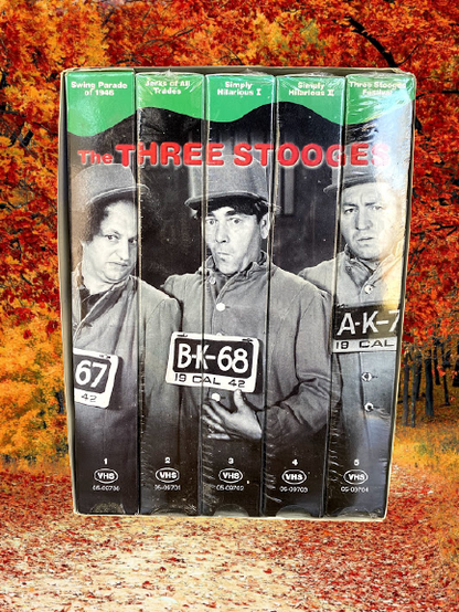 The Three Stooges VHS Collector Tapes