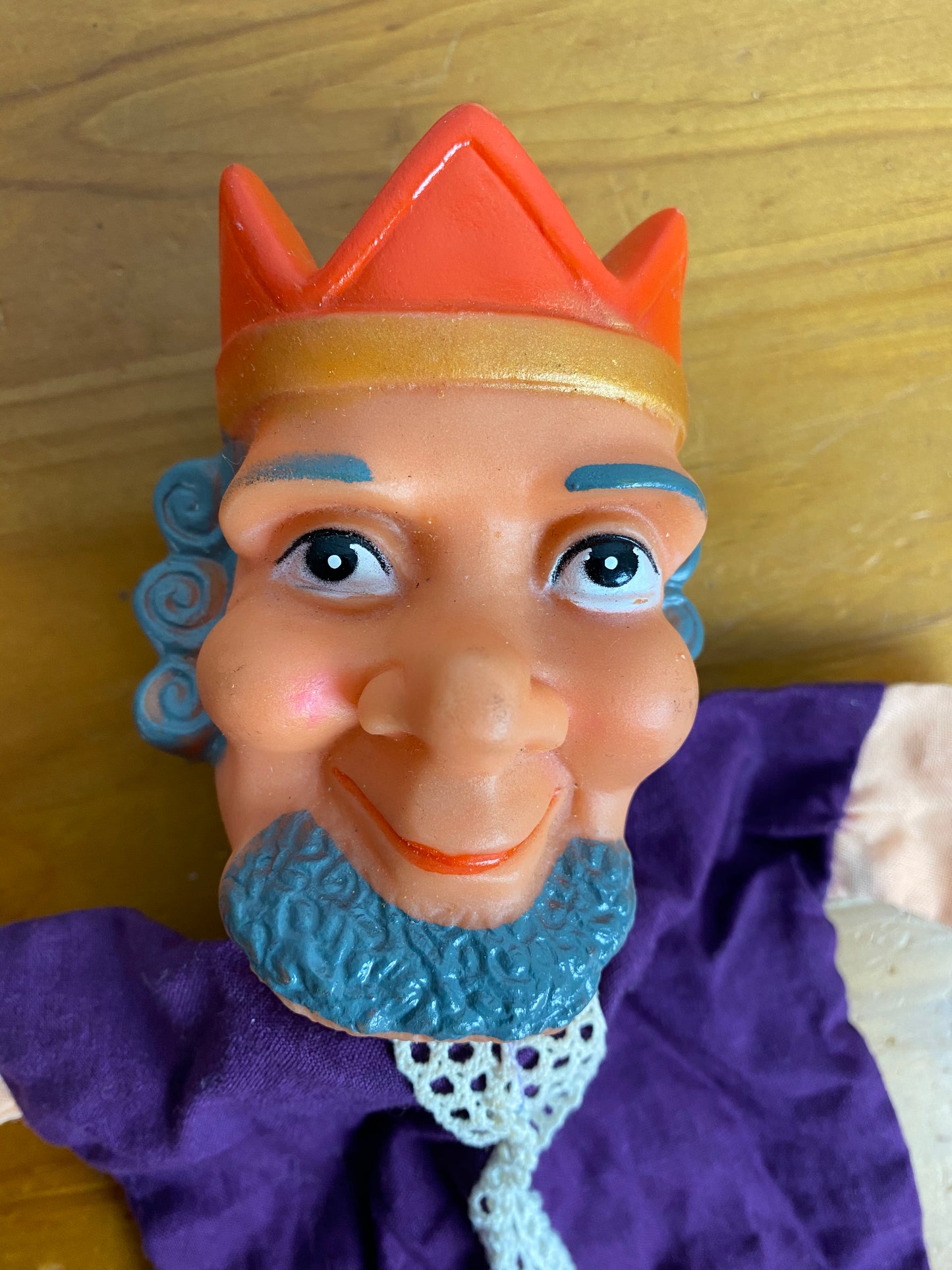 Vintage Hand Puppet Mr. Rodgers King Style