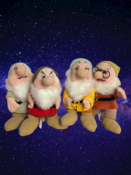 Disney Snow White & Seven Dwarfs Plush (Set of 4)