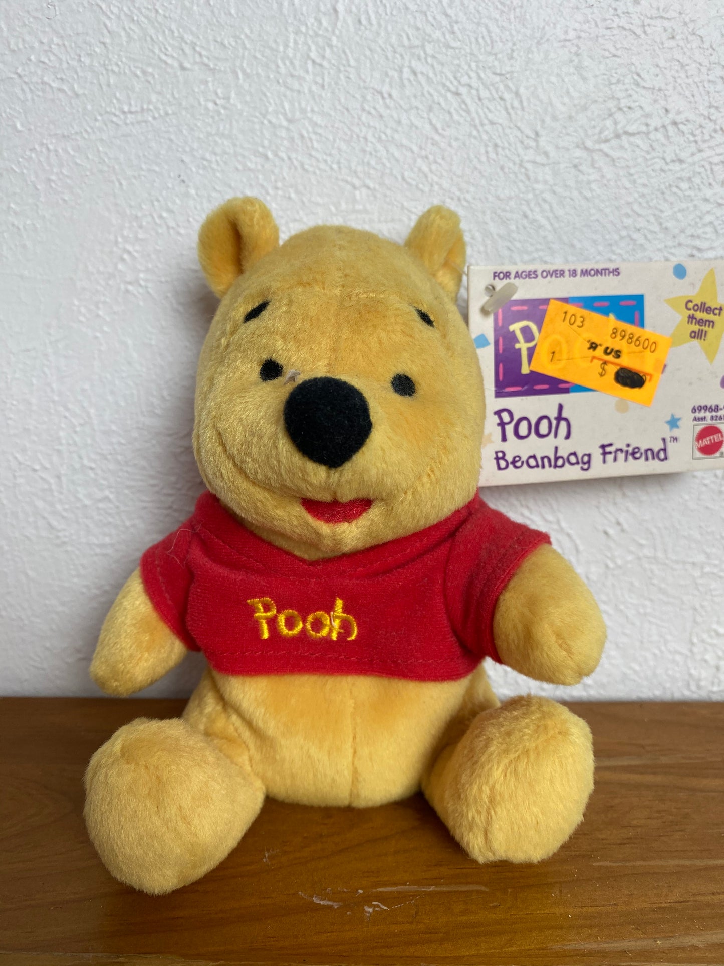 Vintage Mattel Pooh Bear Plush