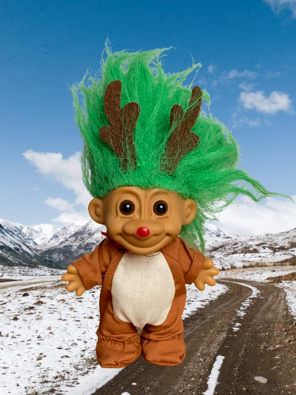 Russ Troll Rudolph the Red Nosed Reindeer