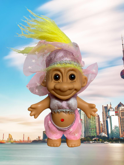 Russ Troll Belly Dancer w/ Outfit