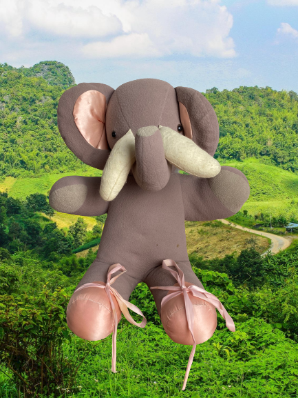 Cute Elephant Plush ~ Big