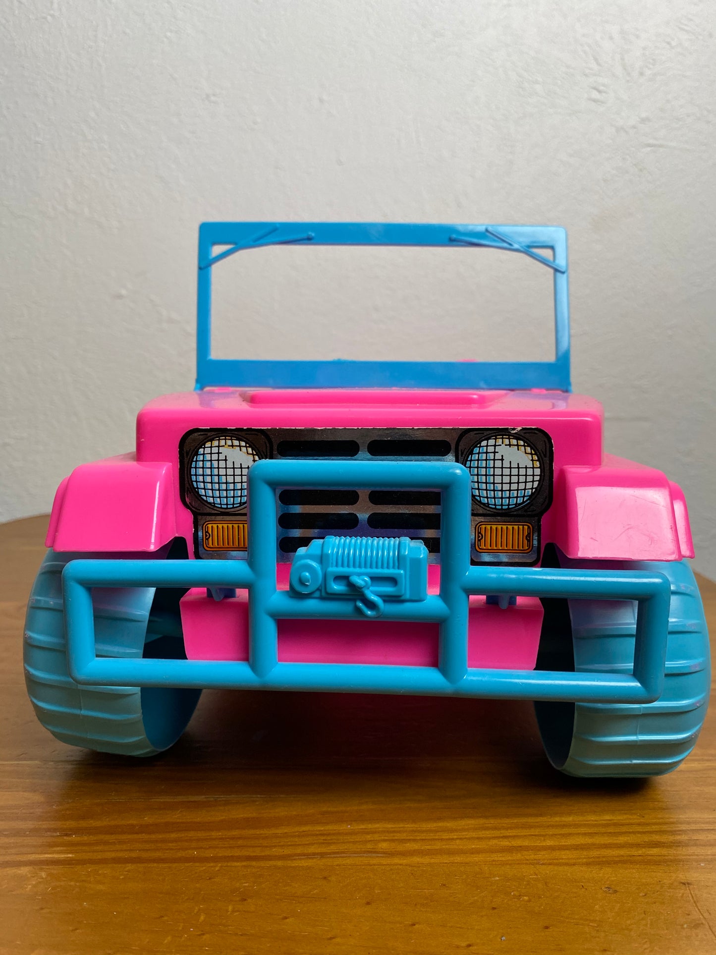 1980's Fashion Girl Mud Monster Jeep