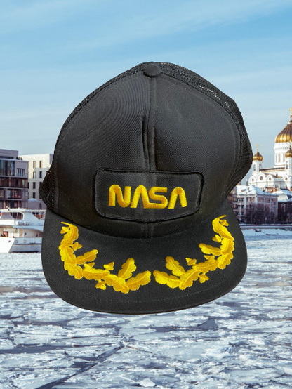 Vintage 90s NASA Trucker Hat