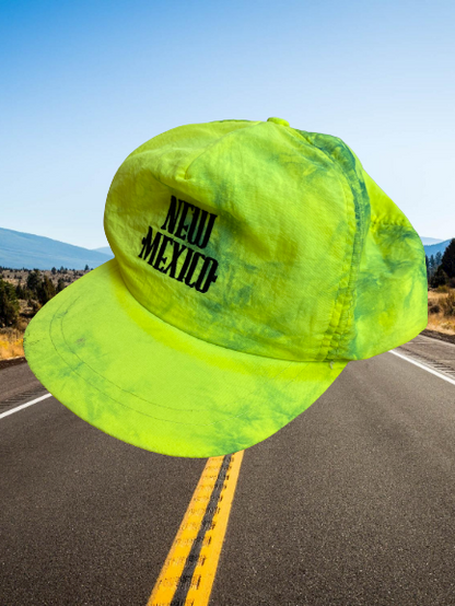 90's Lime Green New Mexico Hat