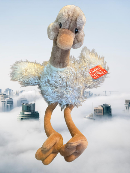 GUND Dahling Ostrich Plush
