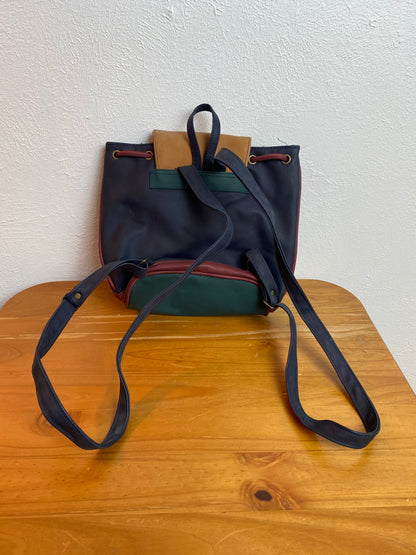 Vintage Mini Leather Backpack