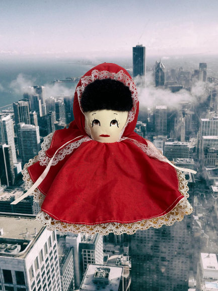 Little Red Riding Hood ~ 3 Way Topsy Turvy Doll