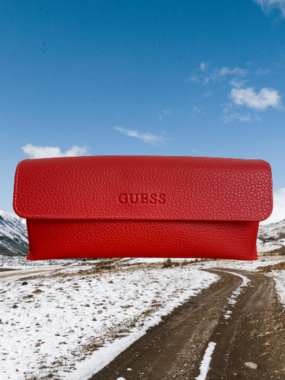 GUESS Faux Leather Glasses Case