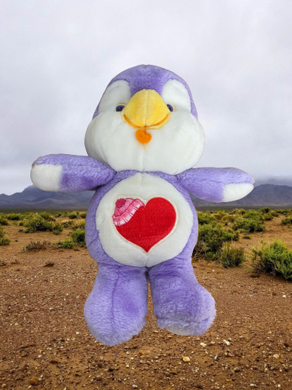 80's Carebear Cousin Purple Penguin