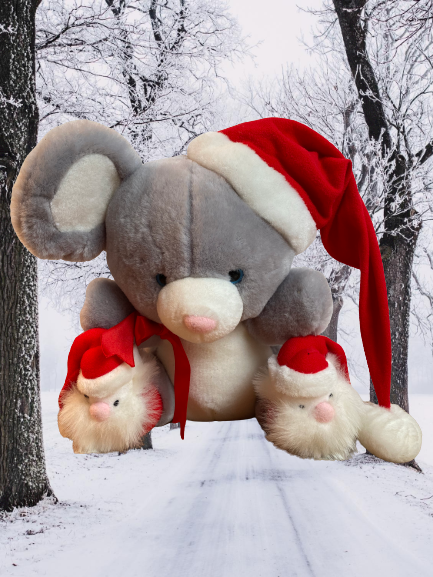1992 Ganz Santa Claus Mouse